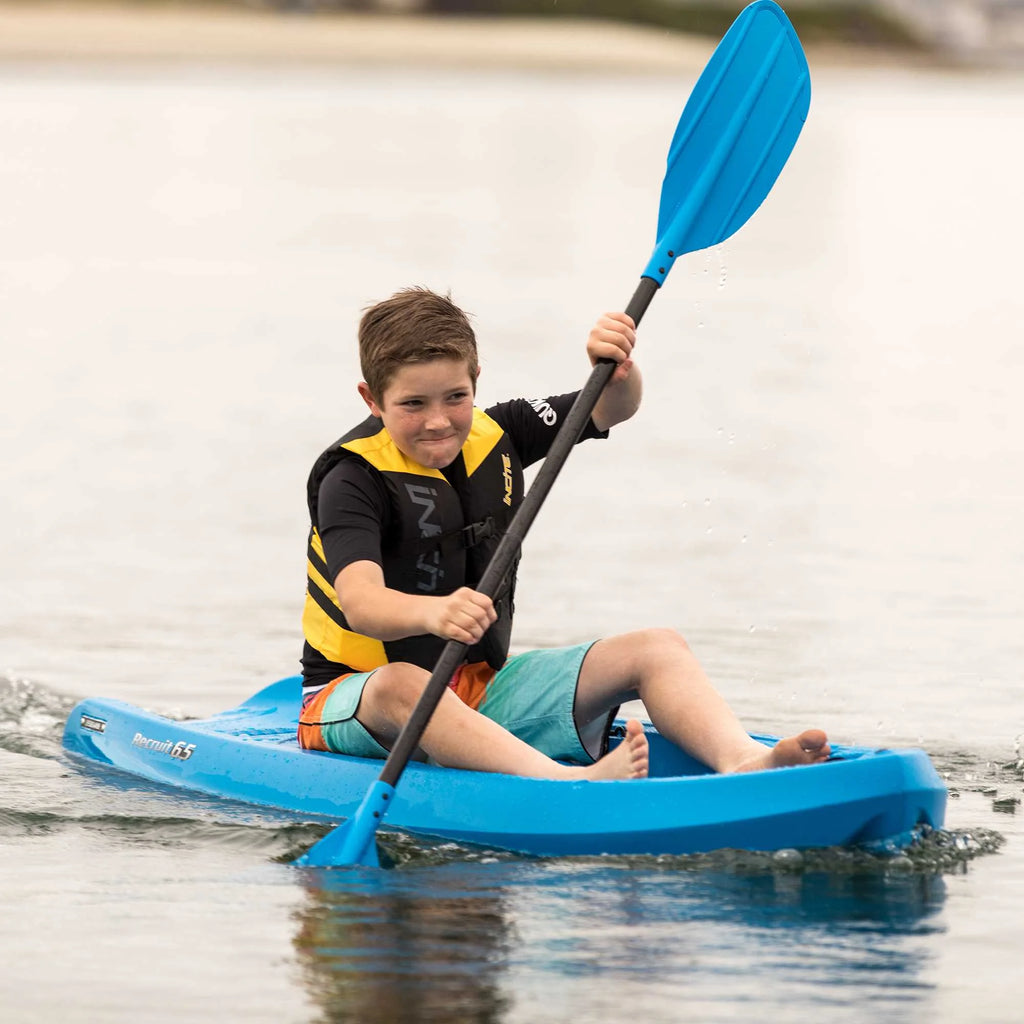 Lifetime Recruit 6.5 Ft Youth Sit - on - Top Kayak, Lime Green (90765)