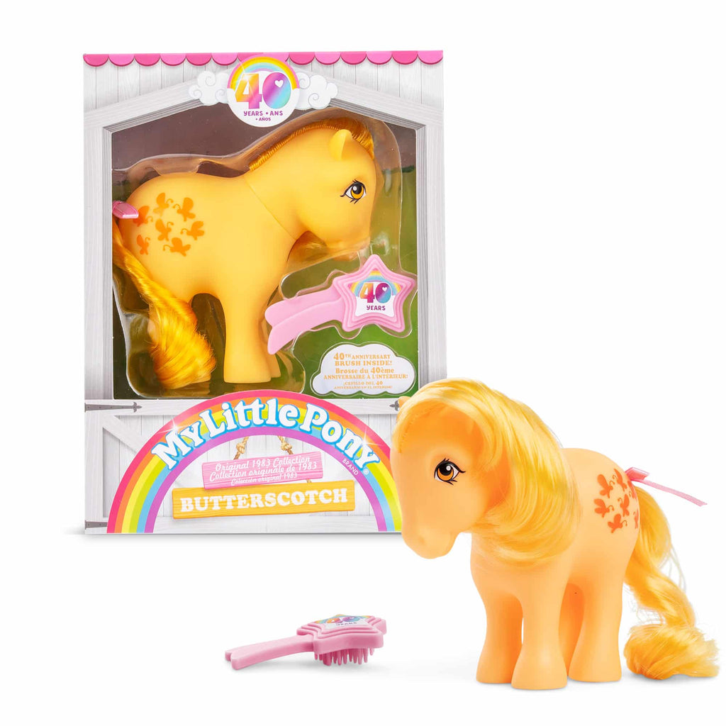 My Little Pony Classic 4" Collectible 40th Anniversary Ponies