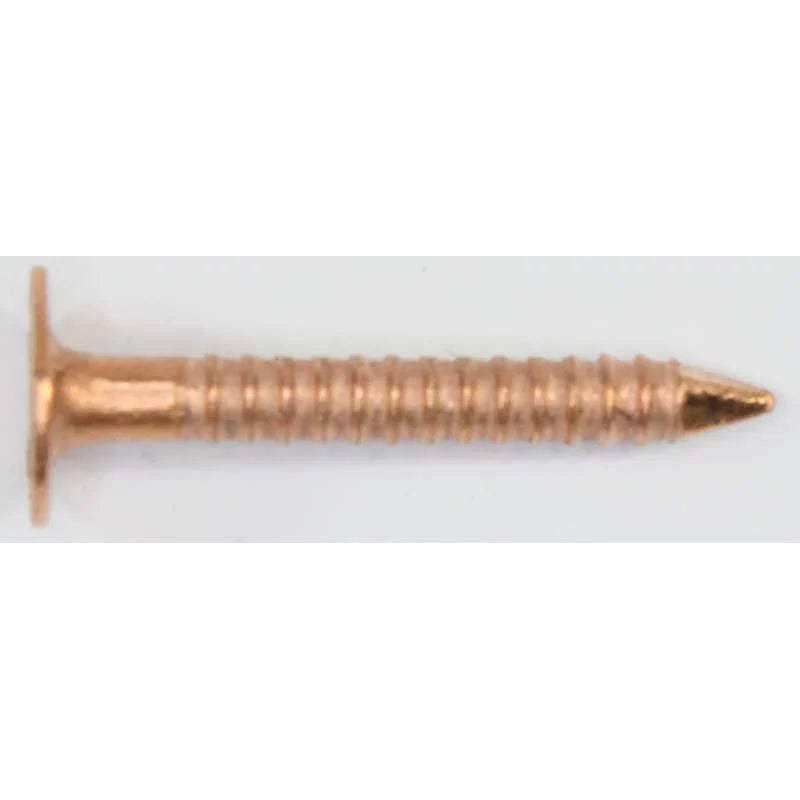 Copper Roofing Nails, 1-1/2 in, 5 lb Box (SKU 2214755915)
