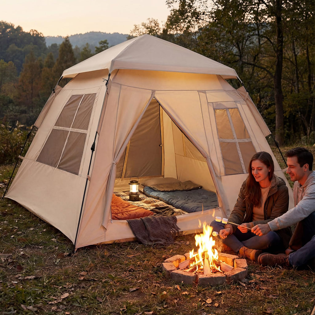 Tangkula 4 Person Camping Tent