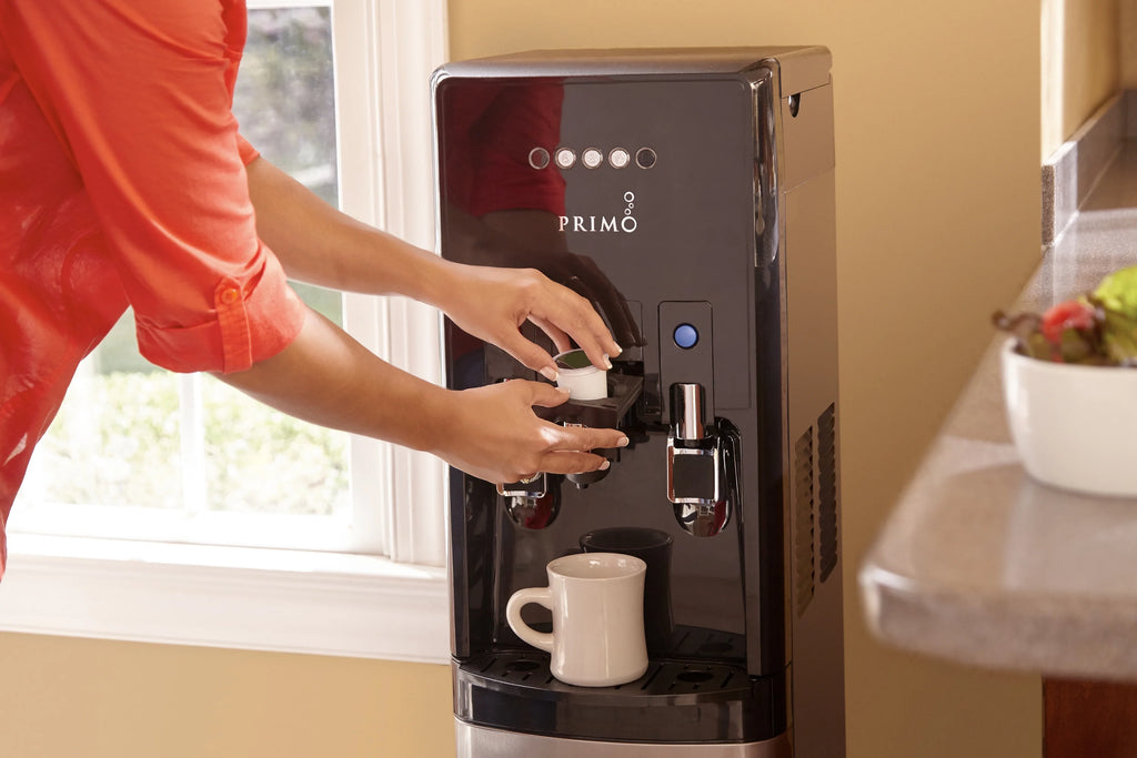 Primo Water® Bottom Loading Pro 2 Temp Water Dispenser with Single - Serve Coffee Maker, Black