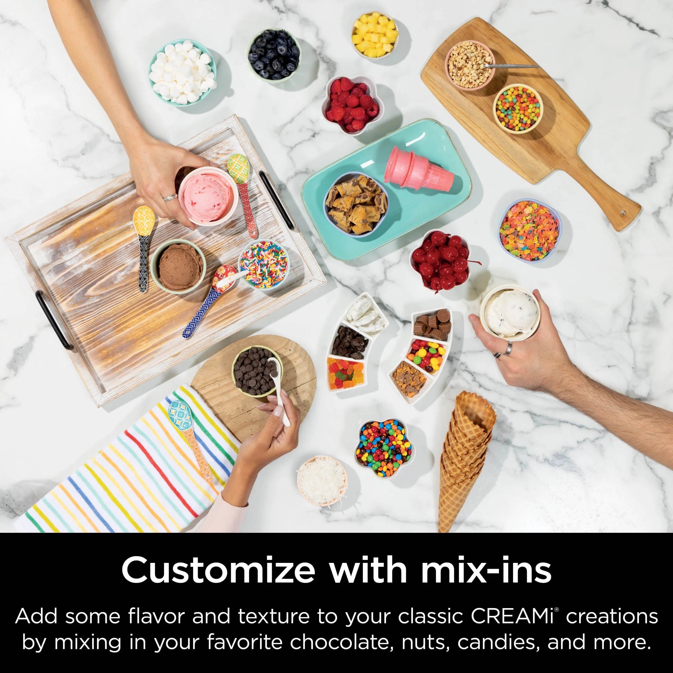 Ninja Swirl? by Creami? Soft Serve and Ice Cream Maker, 13 One - Touch Programs, NC701