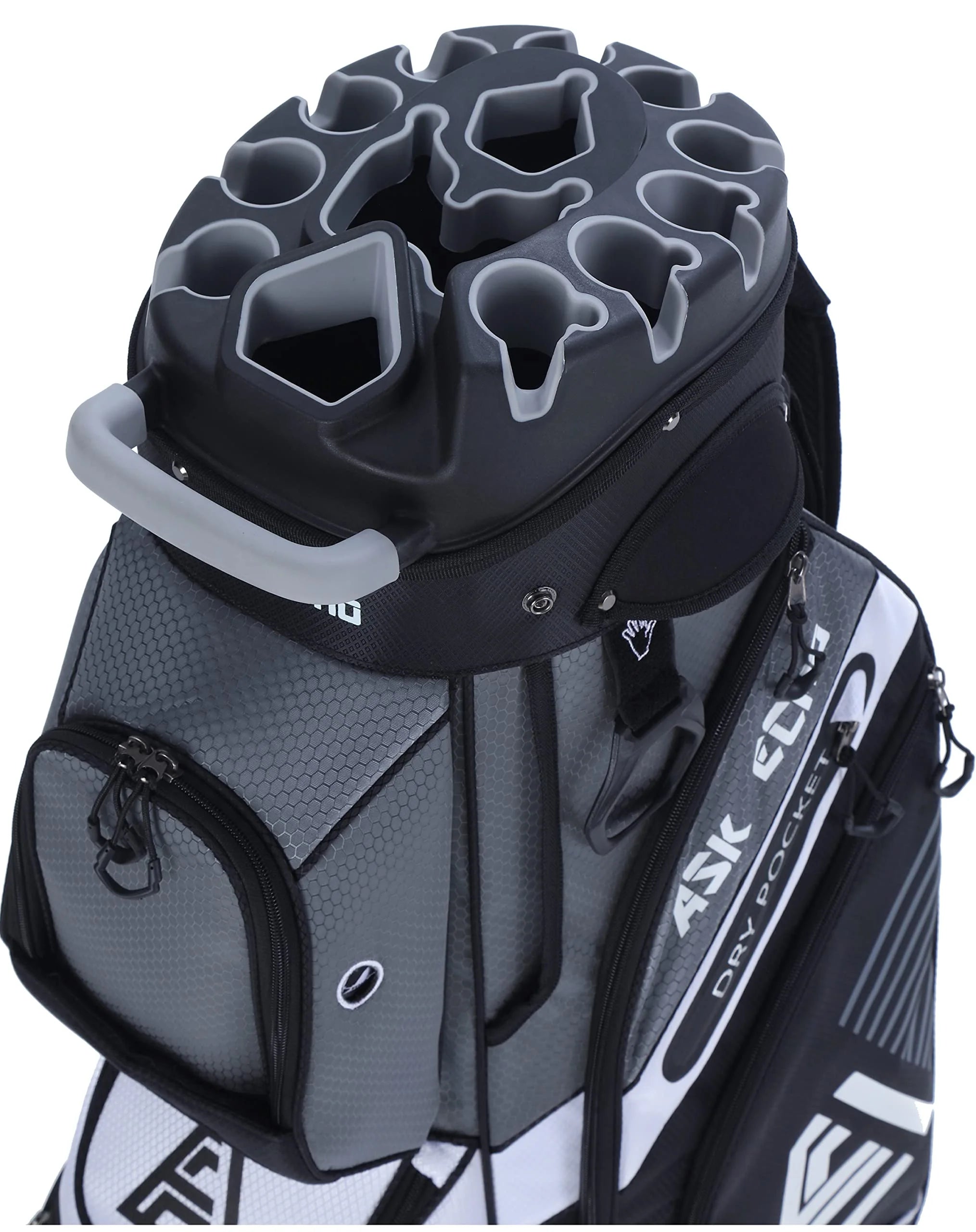 ASK ECHO T-Lock Golf Cart Bag with Handles and Rain Cover-Instock