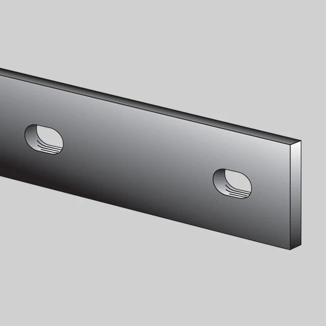 Mule-Hide TB125 Flat Aluminum Termination Bar (0.125 in Thick)