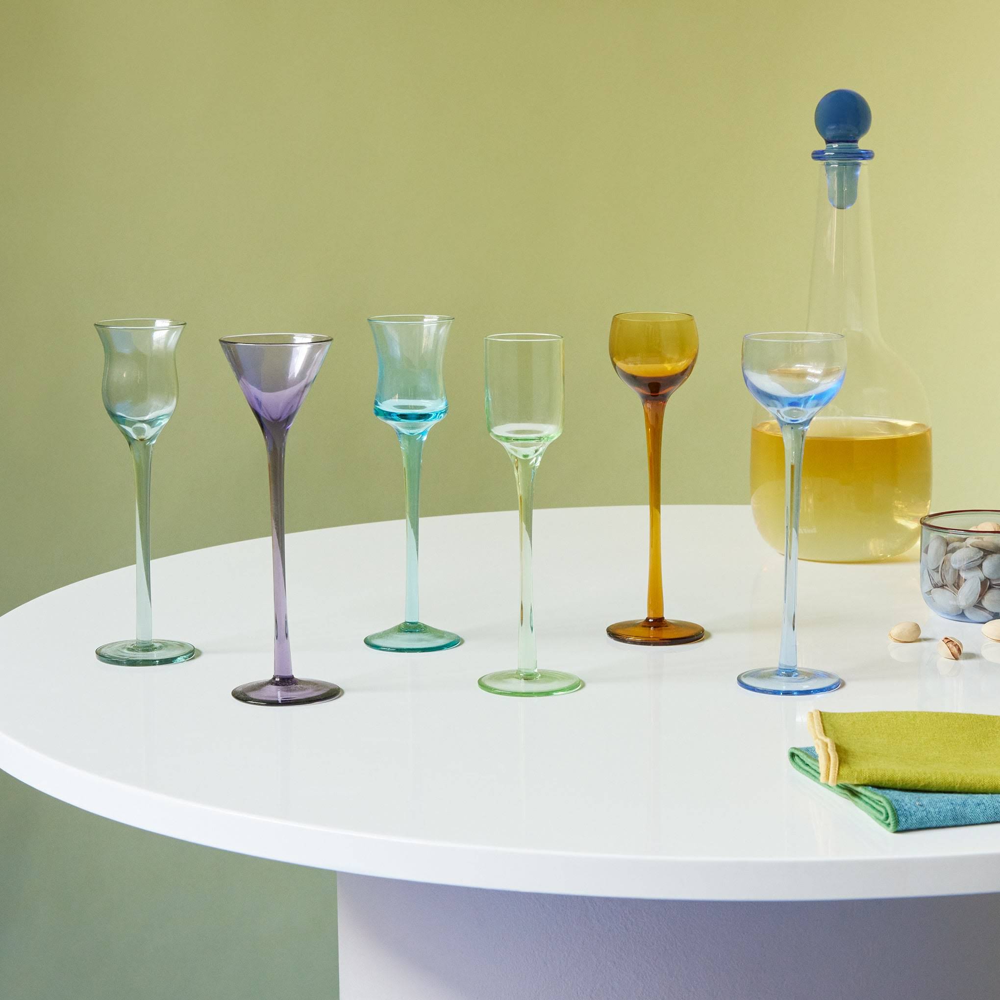 Long Stem Cordial Set