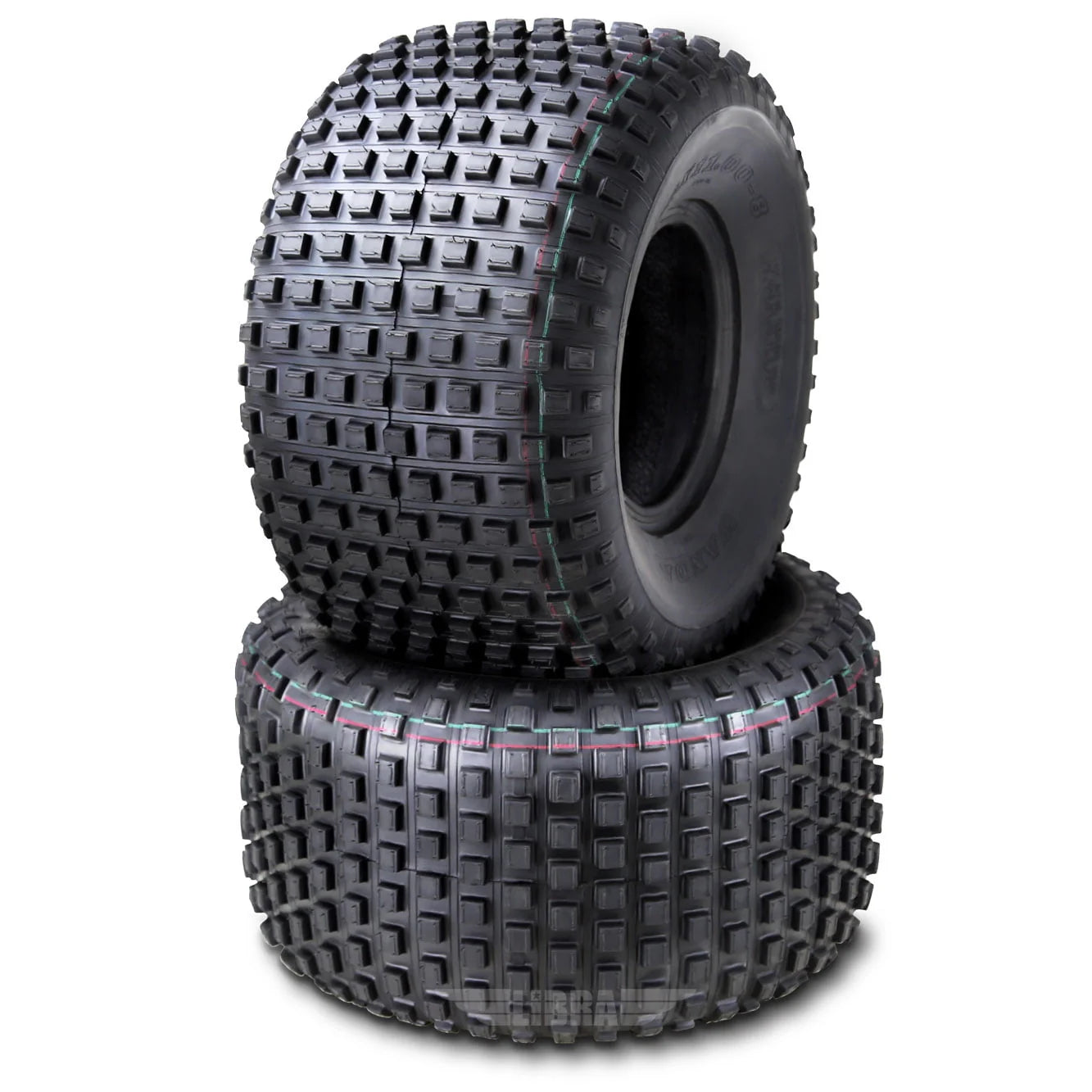 2 New WANDA ATV Tires 22X11 - 8 22x11x8 4PR P323 - 10032