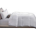 Blue Ridge Home Fashions Microfiber Down Alternative Comforter, White, King