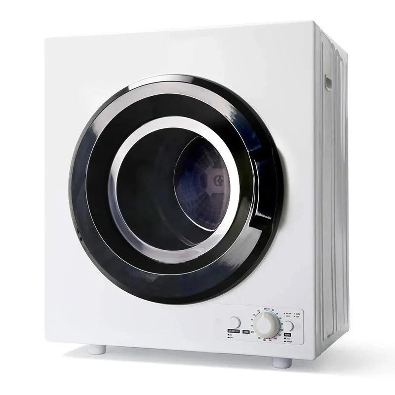 3.5 Cu. ft. Portable Dryer C White Black
