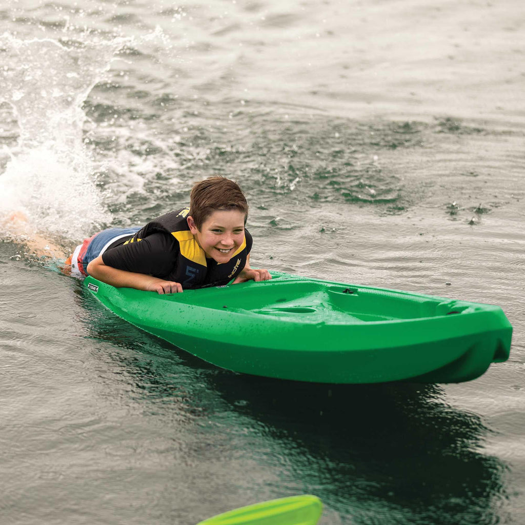 Lifetime Recruit 6.5 Ft Youth Sit - on - Top Kayak, Lime Green (90765)
