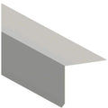 White Galvanized Drip Edge Flashing, 28-Gauge, 2 in. x 3 in. x 10 ft