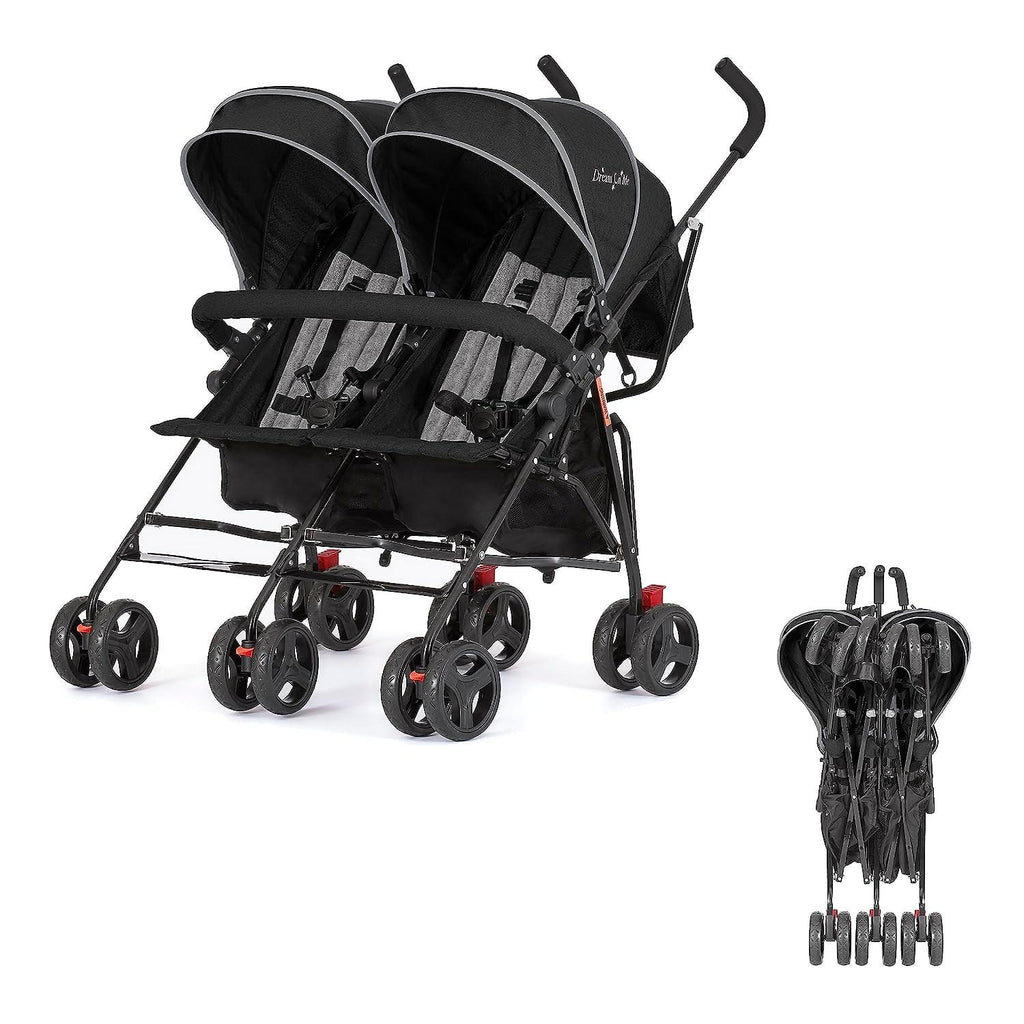 Dream on Me Volgo Twin Umbrella Stroller