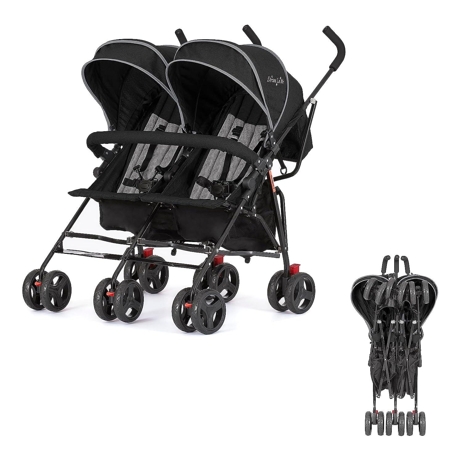Dream on Me Volgo Twin Umbrella Stroller