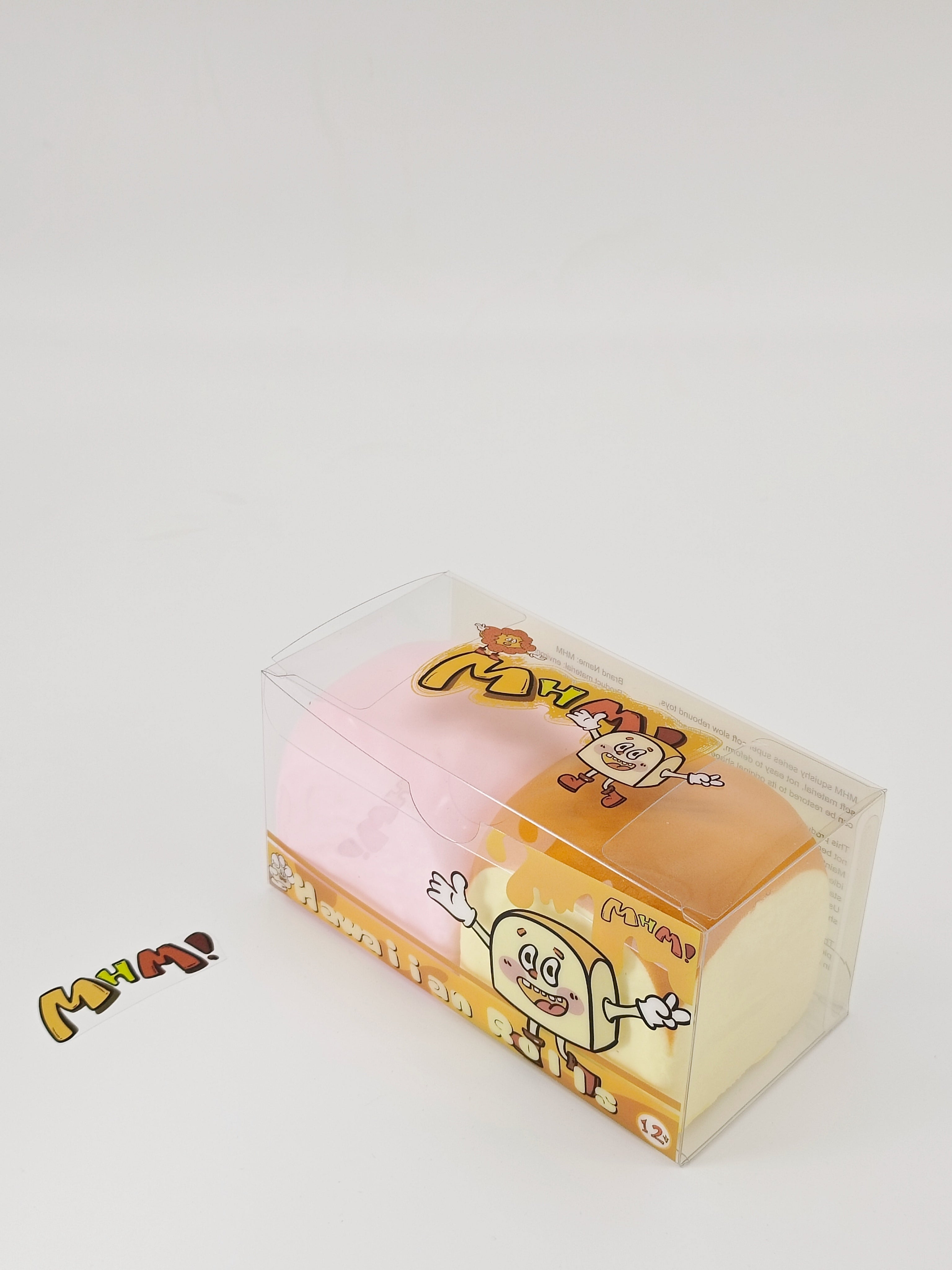 Hawaiian Roll Squishy Cubes