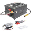 NUOGE Pcp Air Compressor, 4500psi 12V DC or 110V AC W/Converter Paintball/Scuba Tank Compressor Pump