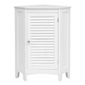 Tangkula Corner Bathroom Cabinet with Single Shutter Door