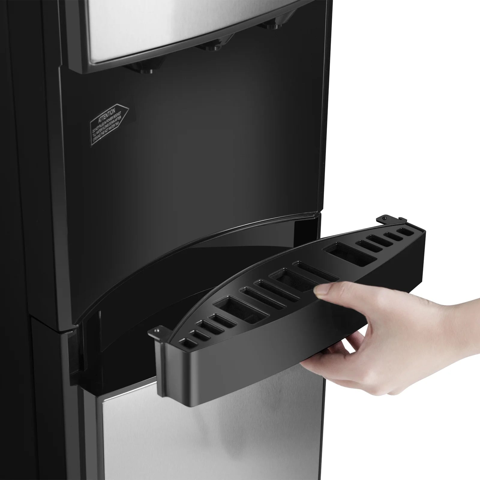 5 Gallon Bottom Loading Water Cooler Dispenser Hot/Cold/Room 3 - Temperature Compressor Cooling with Child Safety Lock