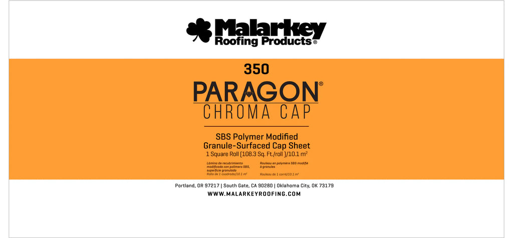 Malarkey 350 Premium SBS Modified Bitumen Cap Sheet Roll, Weatherwood, 39-3/8 in. x 33 ft (1 Square/108.3 sq ft)