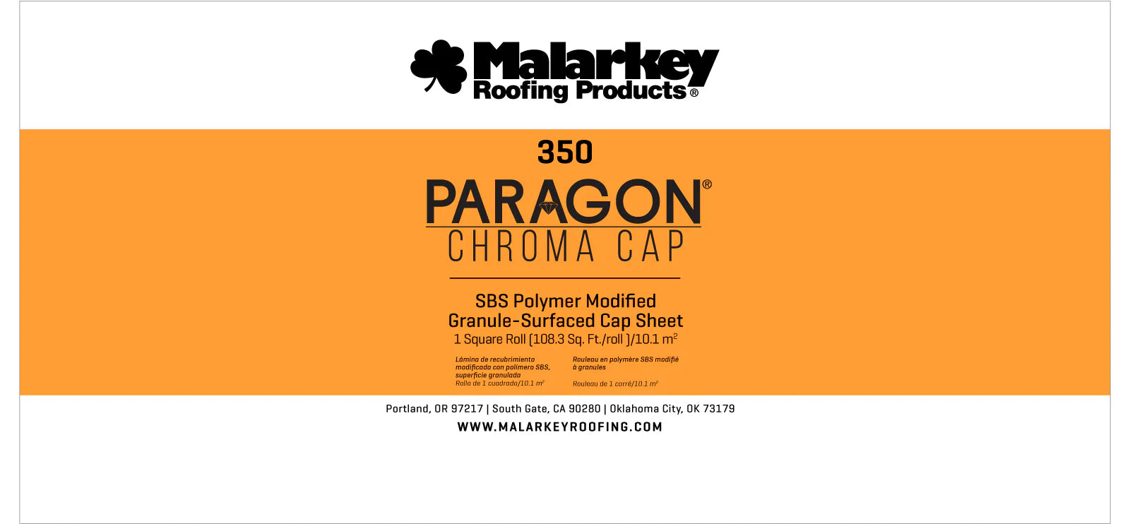 Malarkey 350 Premium SBS Modified Bitumen Cap Sheet Roll, Weatherwood, 39-3/8 in. x 33 ft (1 Square/108.3 sq ft)