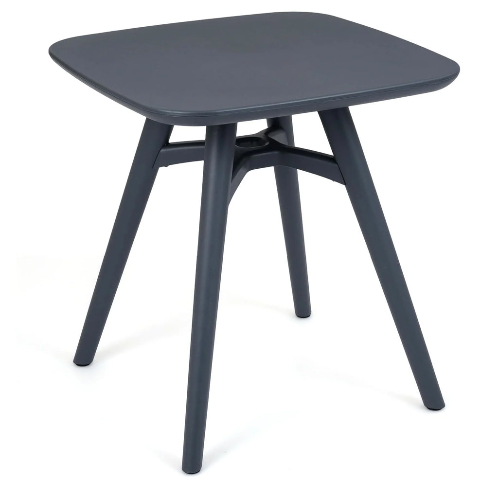 Tangkula 28" Square Outdoor Dining Table Small Compact Outside Furniture