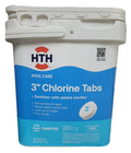 HTH Pool Care 3 - Inch Chlorine Tabs Swimming Pool Chlorinating Sanitizer 40 lb