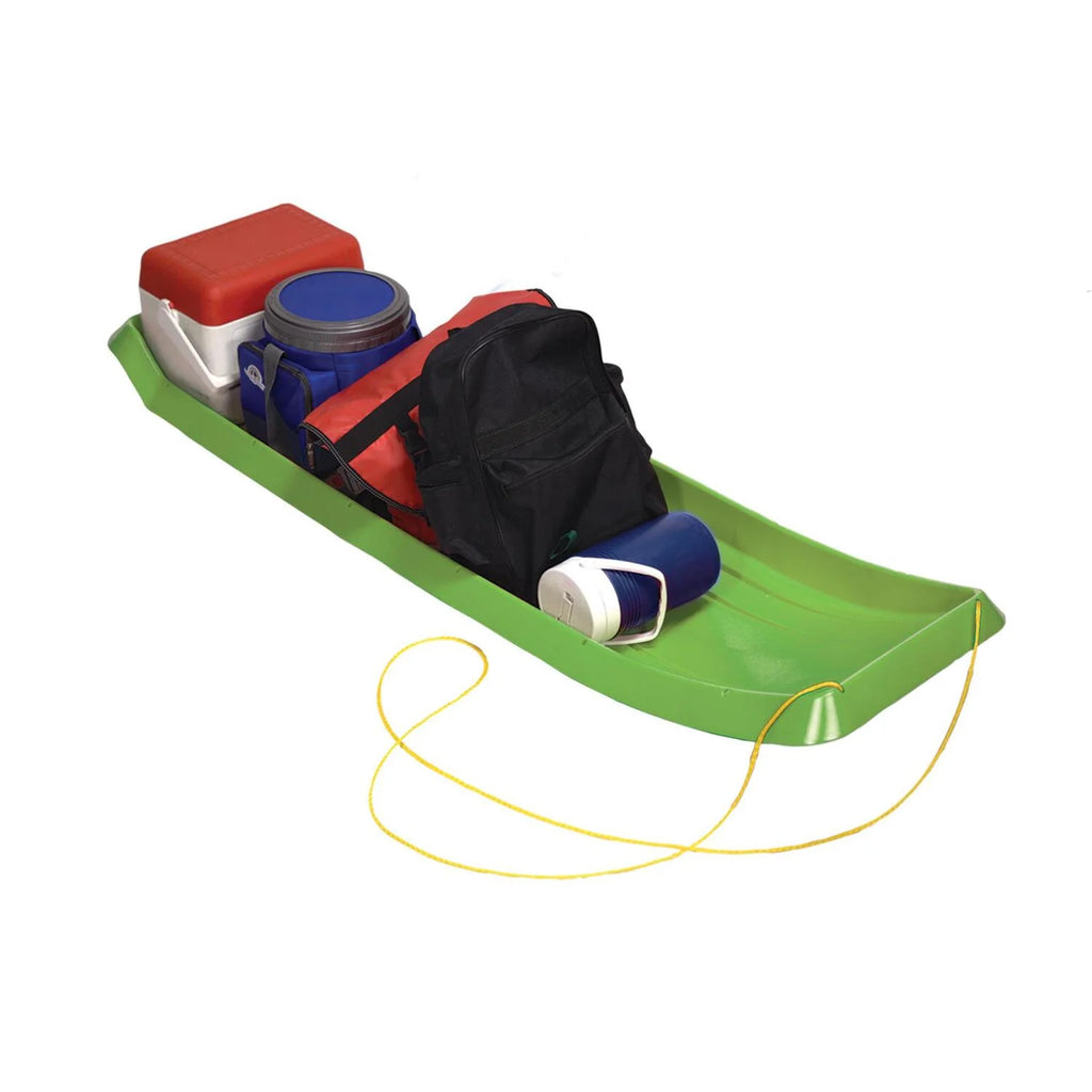 ESP 66" Family Fun Toboggan - Four Rider Sled - Lime 1136 - Color:lime