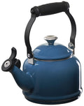 Le Creuset 1.25 Quart Enamel on Steel Demi Tea Kettle - Deep Teal