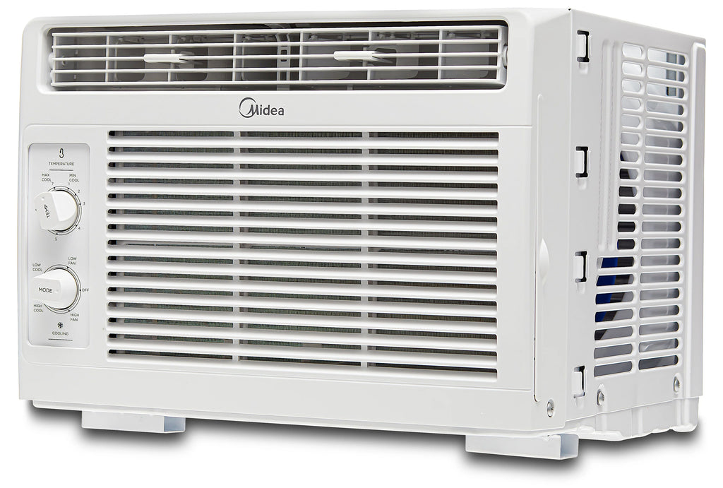 Midea 5, 000 BTU 150 Sq Ft Mechanical Window Air Conditioner, White, MAW05M1WWT, New