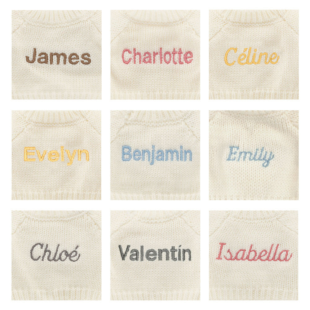 Bashful Luxe Bunny Scarlett with Personalized Cream Jumper