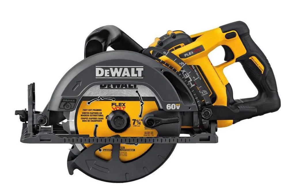 Dewalt Dcs577x1 Flexvolt 60v Max Li - Ion 7 - 1/4 in Cordless Wormdrive Circular Saw