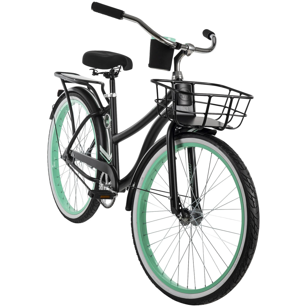 Glove 26 - Inch Aluminum Cruiser Bike for Women, Black, by Huffy