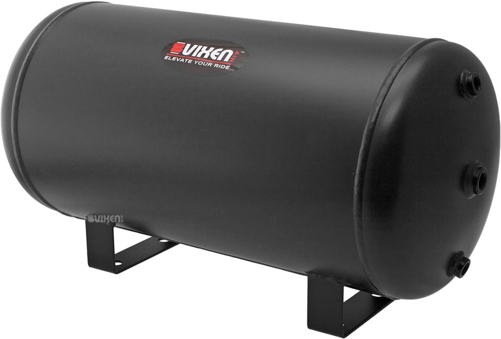 Vixen Air Suspension Kit for Truck/Car Bag/Air Ride/Spring. on Board System - Dual 200psi Compressor, 6 Gallon Tank. for Boat Lift, Towing, Lowering, Load Leveling, Onboard Train Horn VXX1208FW/4863DCF