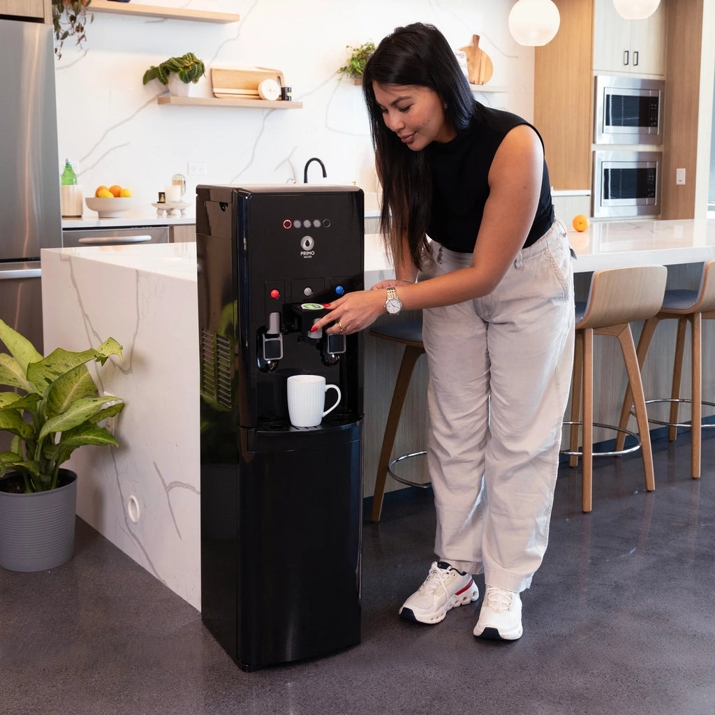 Primo Water® Bottom Loading Pro 2 Temp Water Dispenser with Single - Serve Coffee Maker, Black