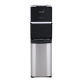 Primo Deluxe Bottom Loading Stainless Steel Water Dispenser - Black - Each