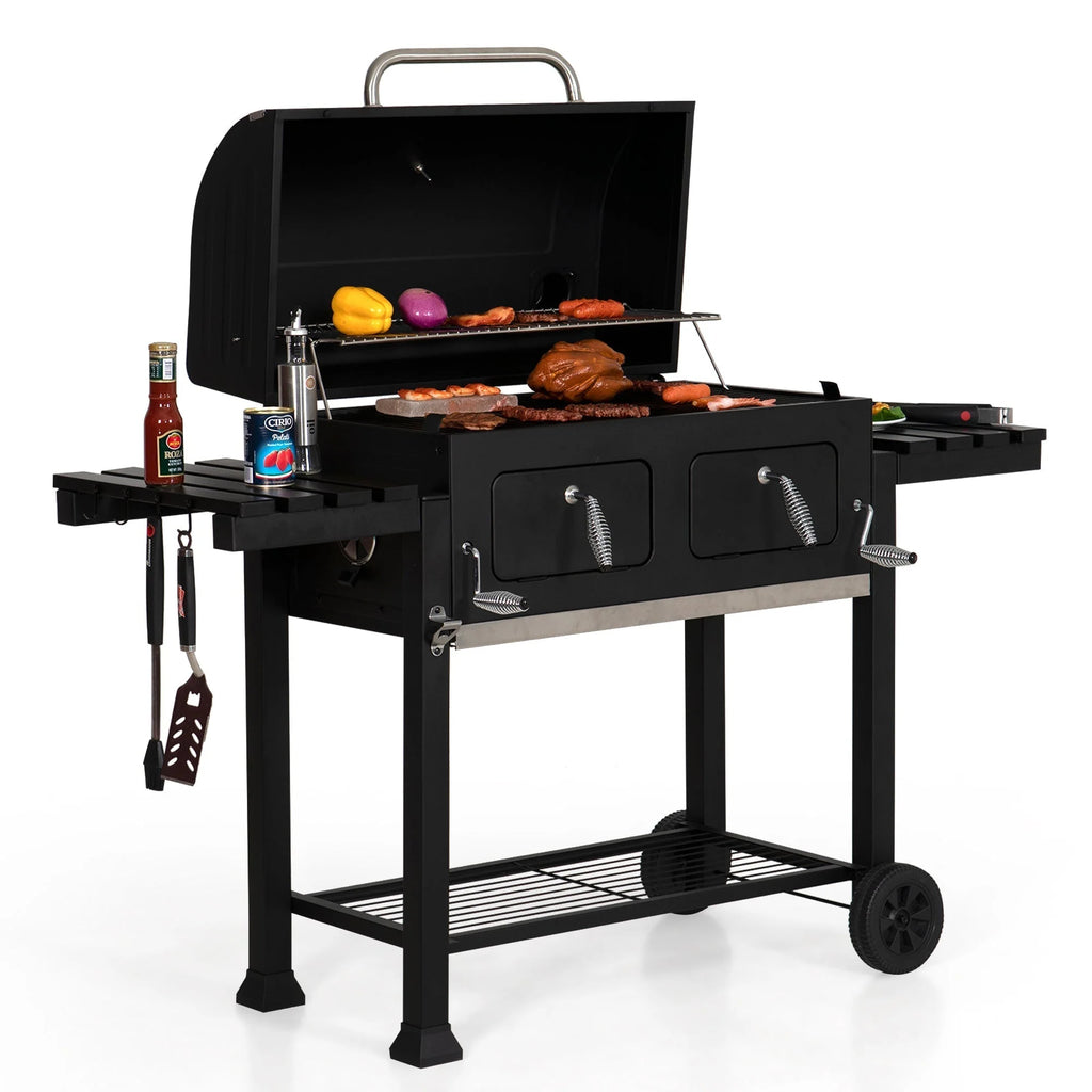 34 - Inch BBQ Charcoal Grill Outdoor Portable Barbecue Grill