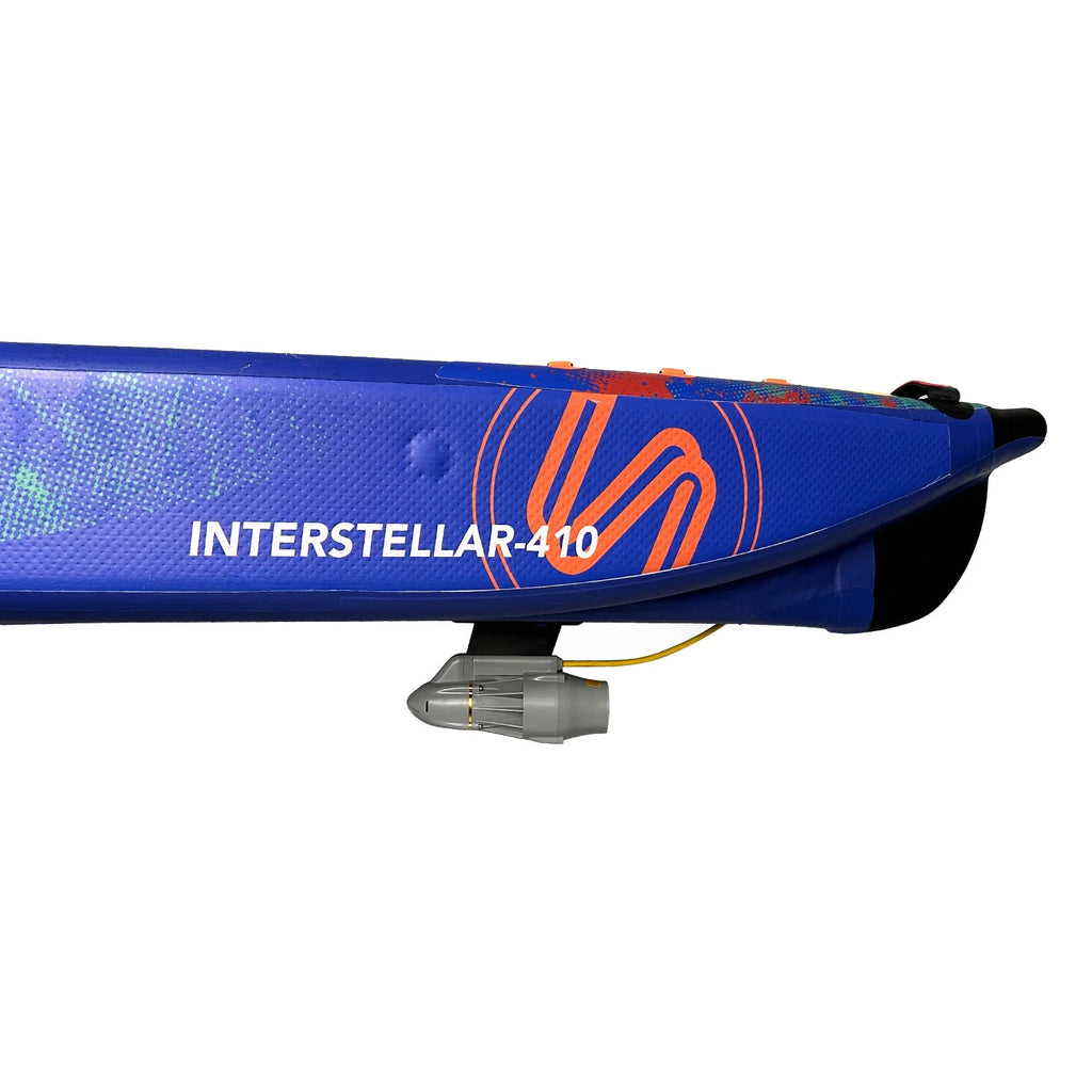 Electric Enigne Trolling Motor for SUP, Fishing Kayak, Belly Boat, 8KM/H Underwater Thruster SUP Paddle Board, (Battery Not Included)