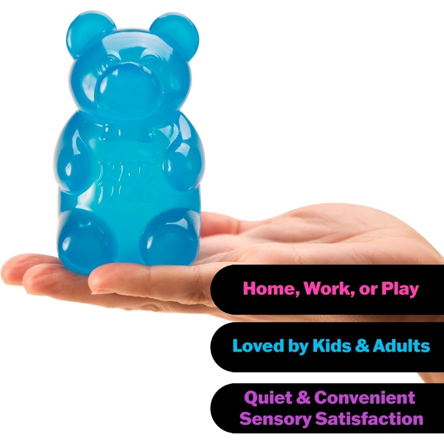NeeDoh Gummy Bear – Jelly Sensory Toy – 3.5"