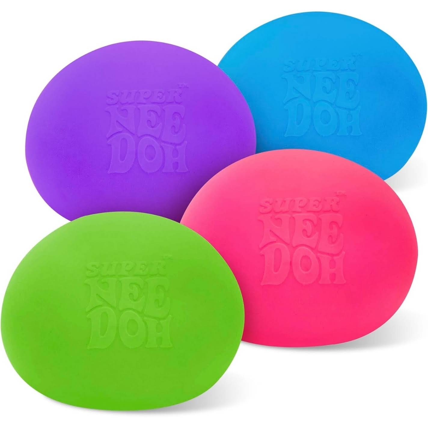 Super NeeDoh – Jumbo Stress Ball – 4.5" – Assorted