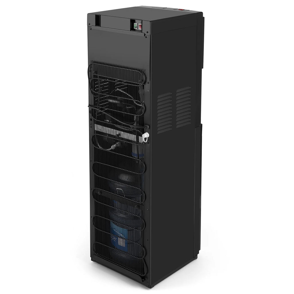 5 Gallon Bottom Loading Water Cooler Dispenser Hot/Cold/Room 3 - Temperature Compressor Cooling with Child Safety Lock