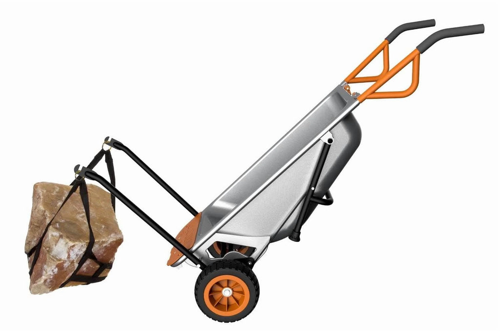 WORX WG050 Aerocart 8 - in - 1 Multifunction Wheelbarrow Dolly Cart Garden Carrier