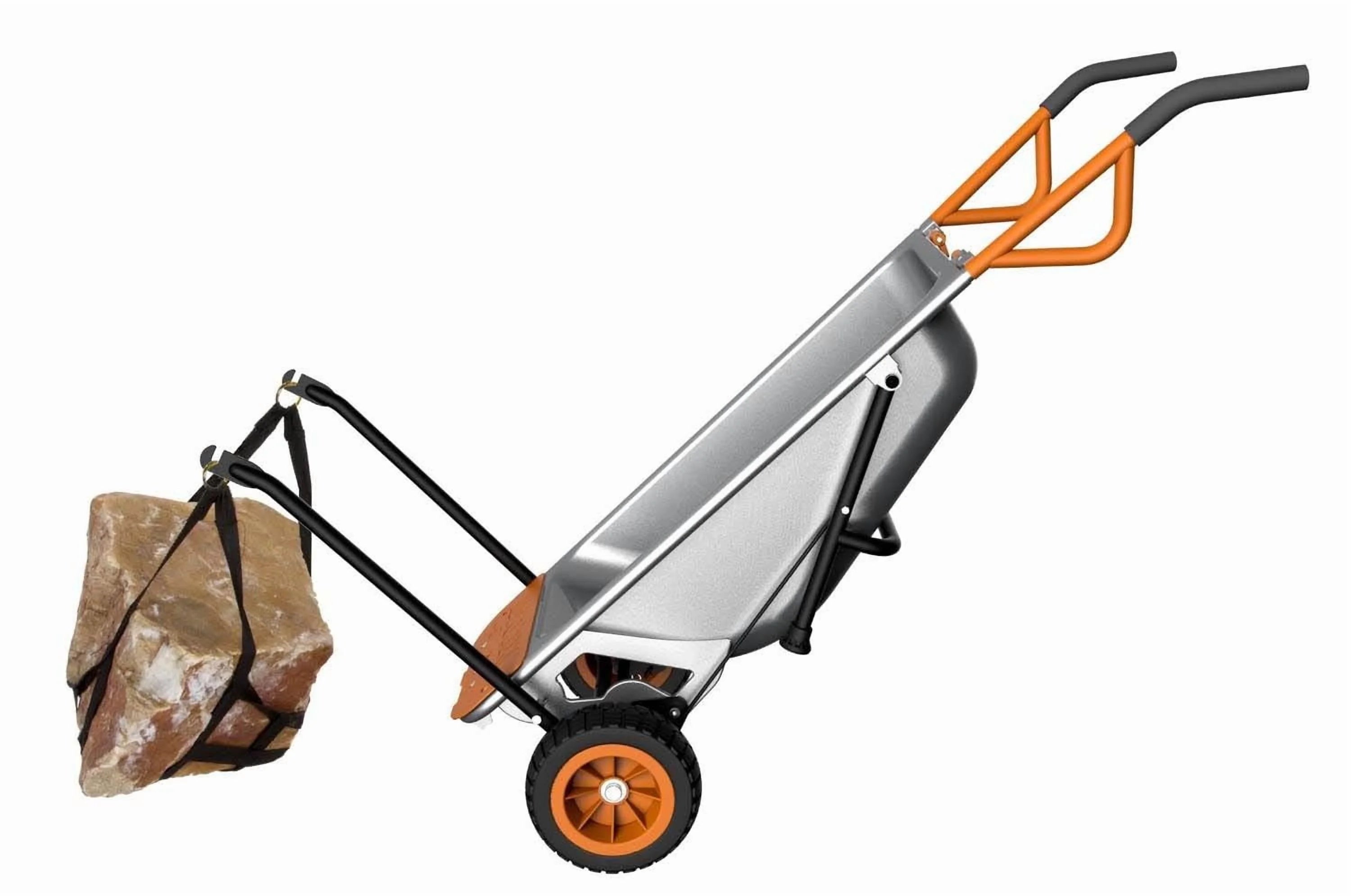 WORX WG050 Aerocart 8 - in - 1 Multifunction Wheelbarrow Dolly Cart Garden Carrier
