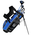 PGA Tour Right - Handed 10 Piece Kids Golf Club Stand Bag Set; Player Height 4'8 - 5'2", Ages 8 - 12