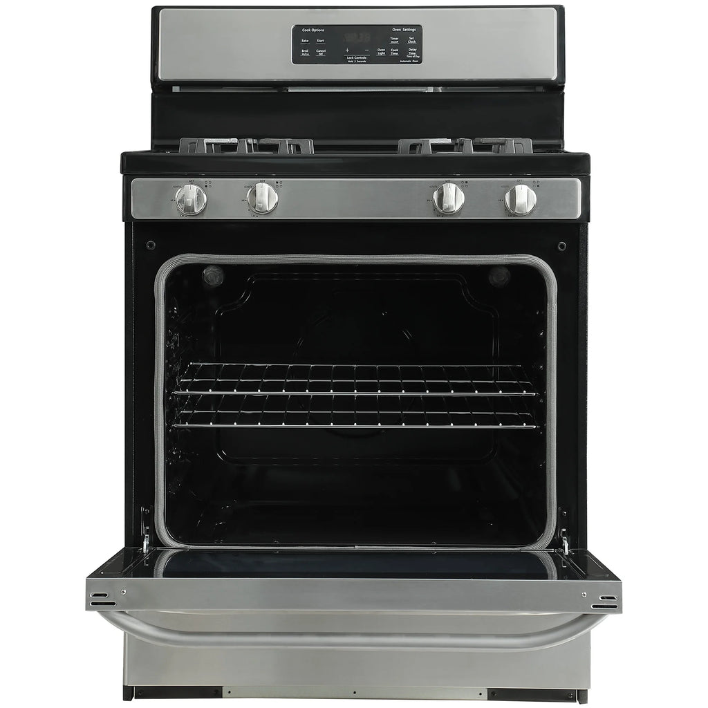 Element 30 in 4 Burners 5.2 Cu. Ft. Freestanding Gas Range, Stainless Steel