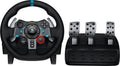 Logitech – G29 Driving Force Racing Wheel and Floor Pedals for PS5. PS4. PC. Mac – Black