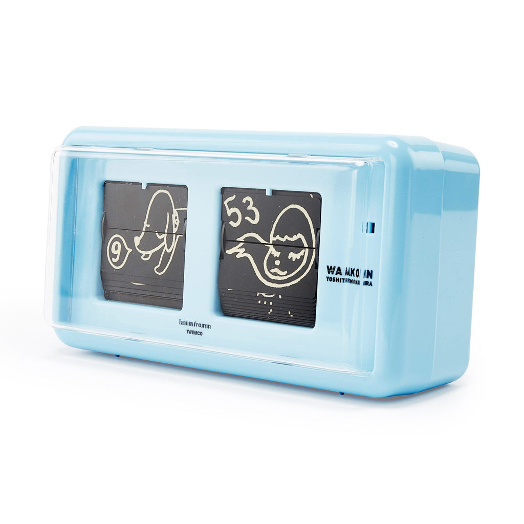 Yoshitomo Nara Walk On Flip Clock - Blue