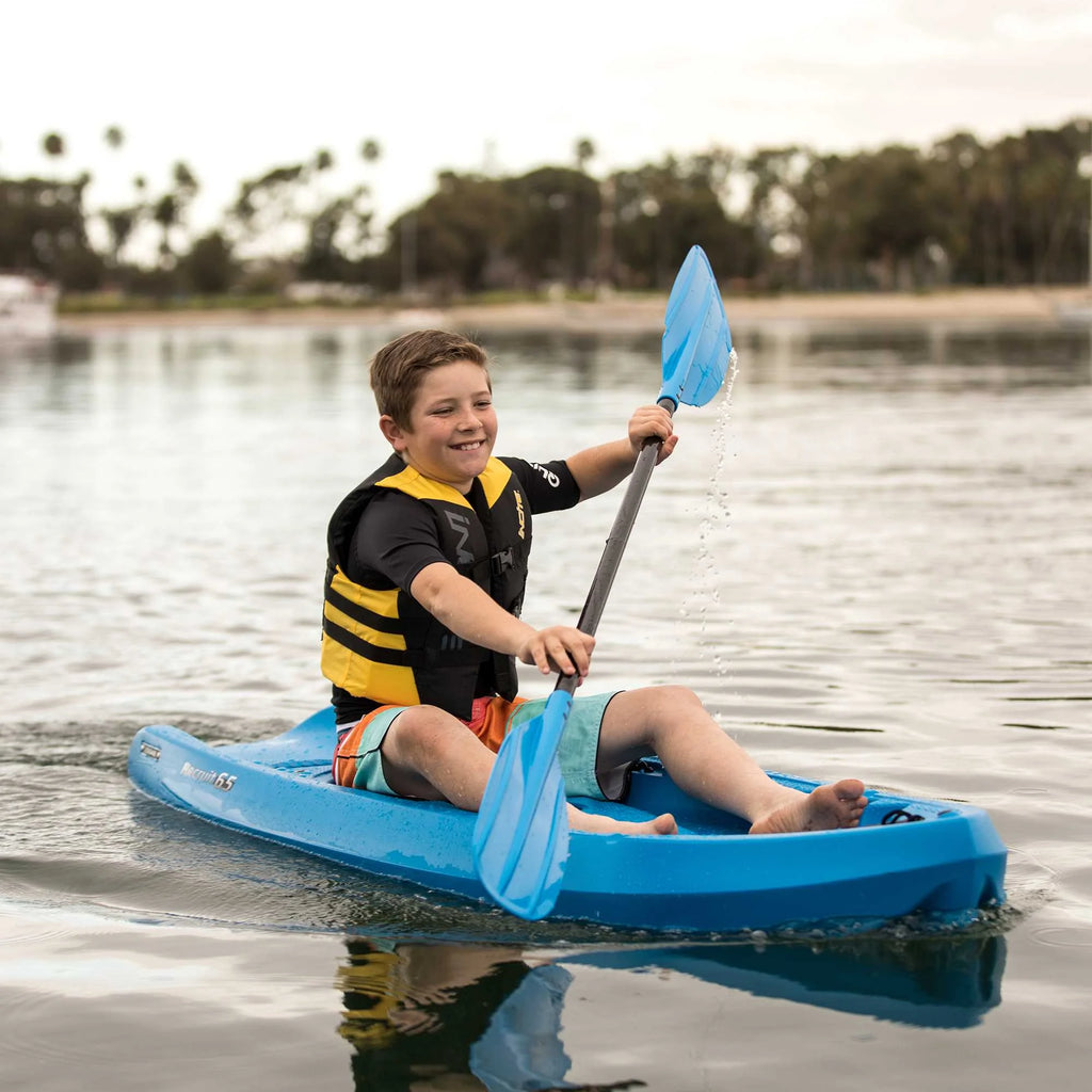Lifetime Recruit 6.5 Ft Youth Sit - on - Top Kayak, Lime Green (90765)