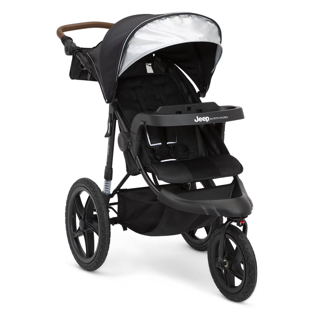 Jeep Turboglyde Jogging Stroller by Delta Children, Black