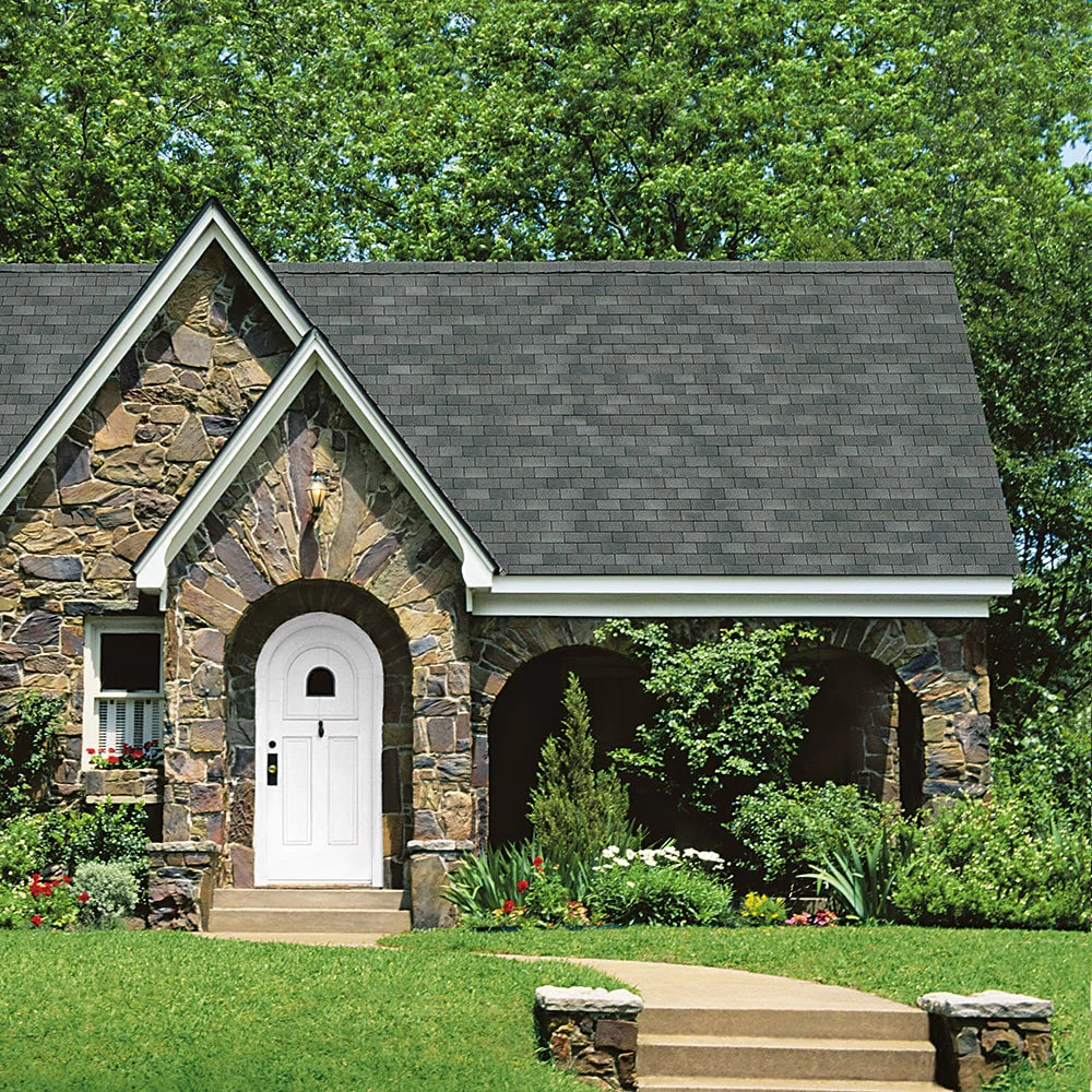 Owens Corning Supreme Estate Gray 3-Tab Asphalt Roof Shingles Bundle (33.3 sq. ft.)