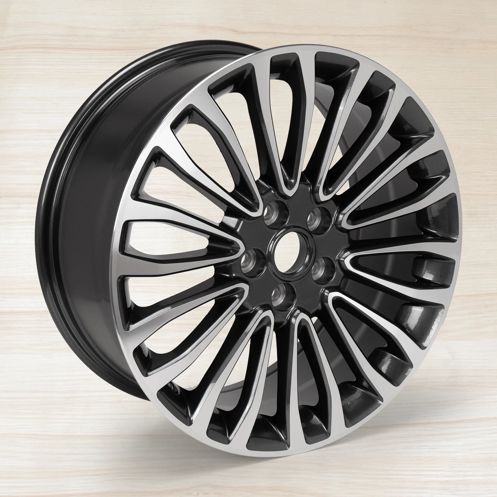 For 2017 - 2018 Ford Fusion Replacement Rim 18x8 Inch Alloy Wheel Rim 20 Spoke