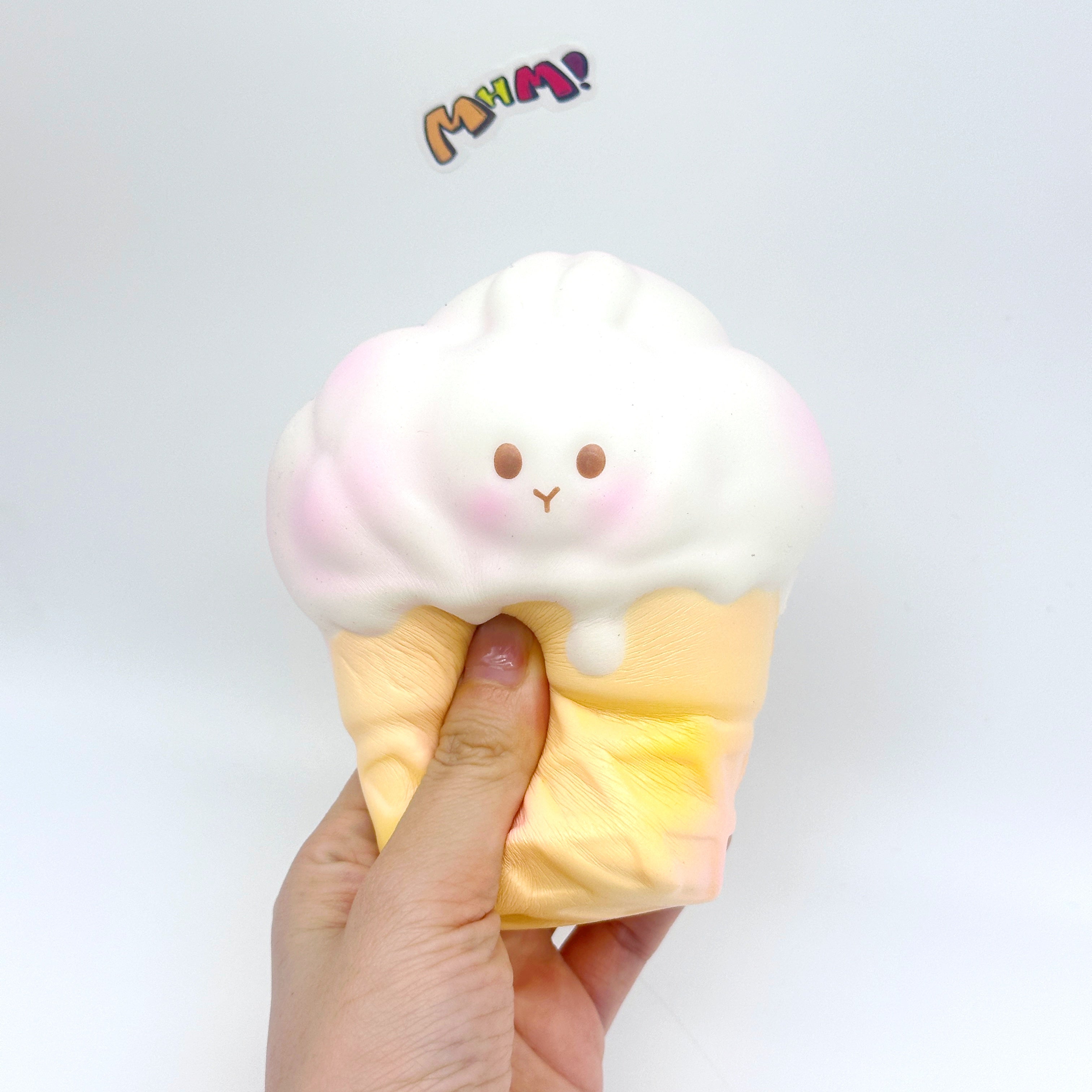 🍦 Ice Cream Bunny Squishy | Cute Rabbit Ice Cream Slow Rising Stress Relief Toy 🐰