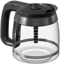 12-Cup Coffee Pot Replacement Carafe Compatible with Ninja Coffee Brewer Maker Models CE251 CE201 CE201C CE200 CE200C Model# XGLSLID200